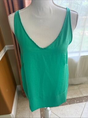 H&M Bright Green V-Neck Camisole
